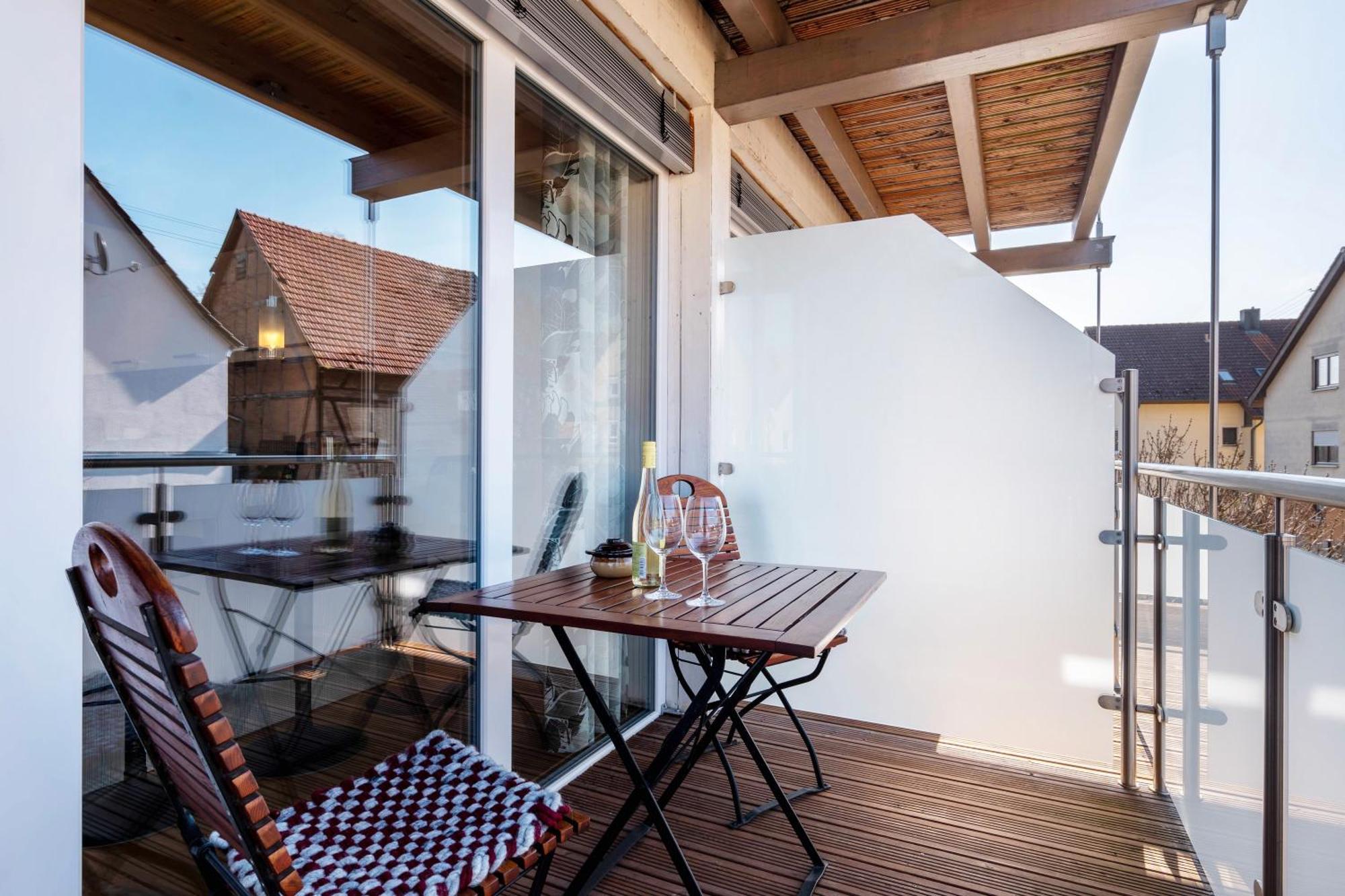 Apartamento Winzercafe Neipperg Brackenheim Exterior foto
